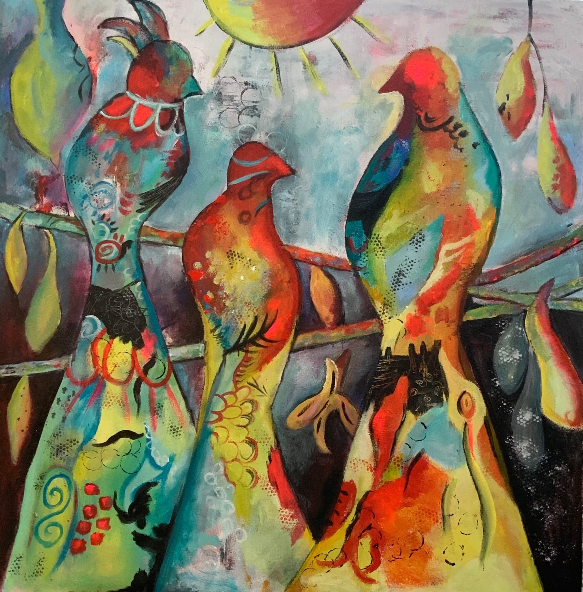 Kleurrijke Vogels